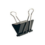 Binder Clip Preto 50mm - 260fls - Brw Bd5112/bd5012 Preto